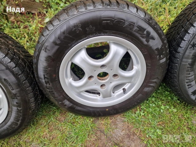 Лети джанти с зимни гуми 4х114.3 Ет 35, снимка 3 - Гуми и джанти - 51966845