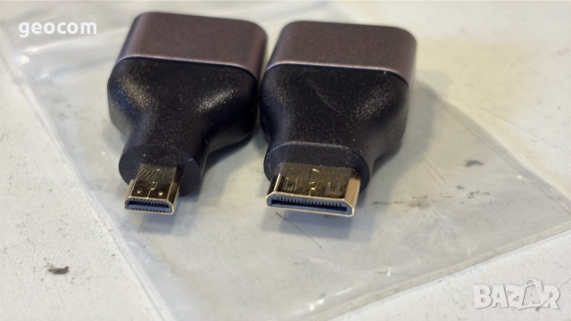Micro HDMI към HDMI преходник (Чисто нов), снимка 2 - Кабели и адаптери - 51823538