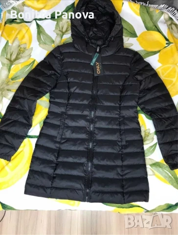 Дълго яке по тялото Only