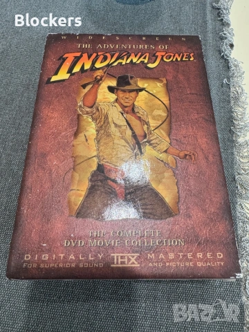 Двд сет Indiana Jones
