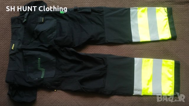 Snickers 6931 Flexi Work High-Vis Work Stretch Trousers раз 50 / M еластичен работен панталон W4-574, снимка 3 - Панталони - 52075736