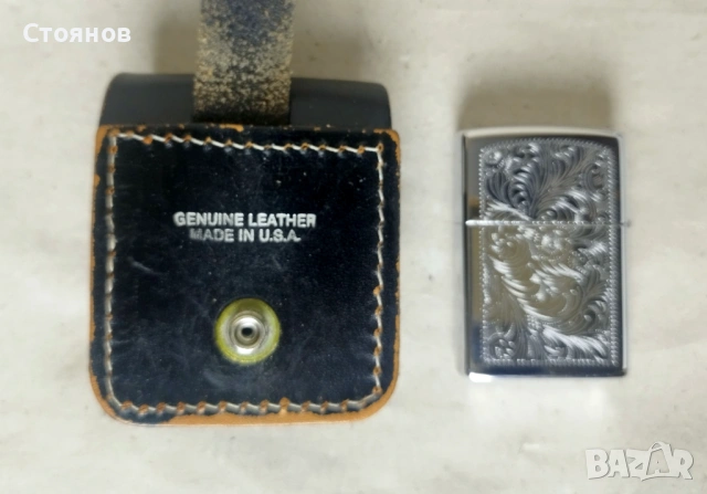 Оригинални запалка и калъфче  ZIPPO / U.S.A., снимка 3 - Запалки - 53788396