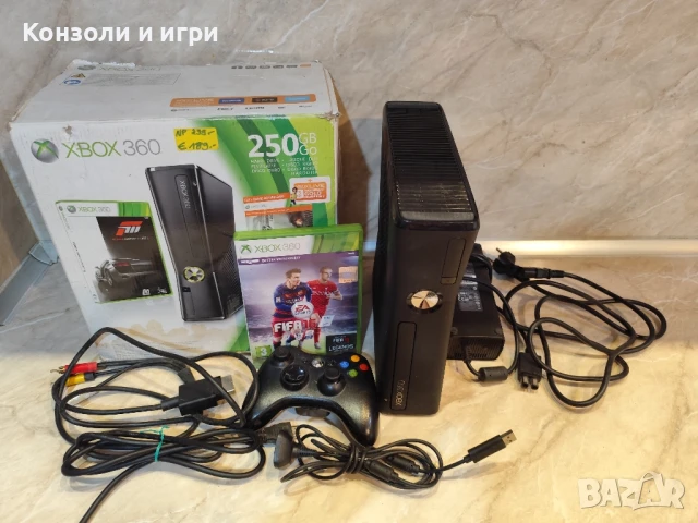 Xbox 360 - 250GB - Пълен комплект с кутия, снимка 3 - Xbox конзоли - 51111748