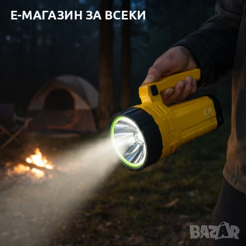 Акумулаторен водоустойчив фенер , снимка 3 - Къмпинг осветление - 53943723
