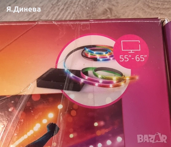 Led лента за 55-65 инчав телевизор , снимка 2 - Лед осветление - 54251602