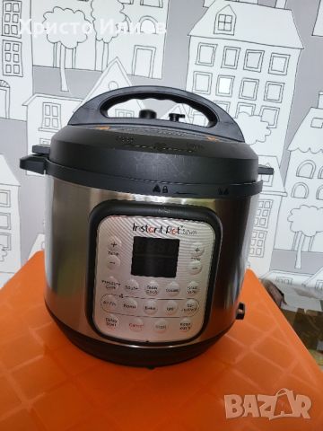 Instant Pot Duo Crisp - Мултикукър + Еър Фрайер 11 в 1 5,7 литра Инстант Пот, снимка 8 - Мултикукъри - 45727538