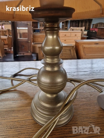 К-т Нощни Лампи-Месинг-2 бр. -внос от Германия! , снимка 5 - Настолни лампи - 52464244