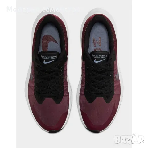 Дамски маратонки NIKE Zoom Winflo 8 Shoes Burgundy, снимка 2 - Маратонки - 47000139