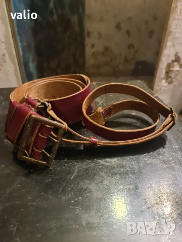 Офицерски кожен колан 