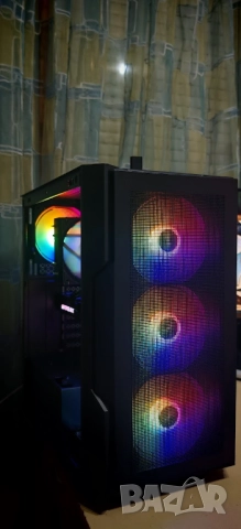 Гейм PC Ryzen 7 5700X/32Gb/512Gb SSD+1.5Tb HDD/RTX 3060 12Gb/Гаранция, снимка 4 - Геймърски - 52451526