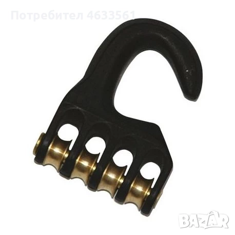 Кука с полиспаст с 4 ролки- Pulley Hooks 