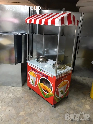 Колички за царевица на пара и кочан, снимка 8 - Колички за царевица - 54035162