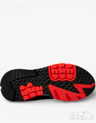 Мъжки маратонки ADIDAS Nite Jogger Hi-Res Shoes Black, снимка 6 - Маратонки - 54191193
