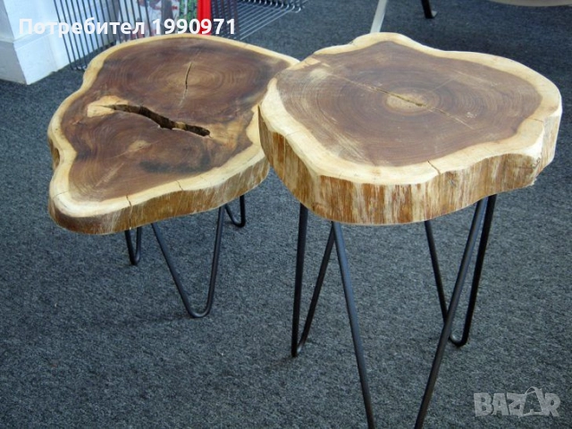 Маси от масив с жив ръб, кръгли, правоъгълни, трапезни, холни, орех, дъб, бряст по поръчка на клиент, снимка 13 - Маси - 52471539