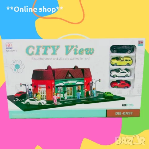 Конструктор City View 68 части, снимка 4 - Играчки за стая - 48423704