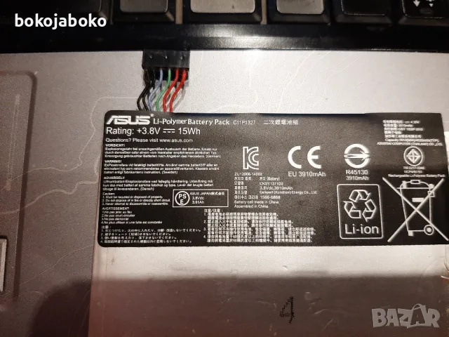 Оригинални батерии от таблети ASUS.  Mодели C11P1304 и C11P1327 3,8V 3910mAh, снимка 2 - Таблети - 47129000