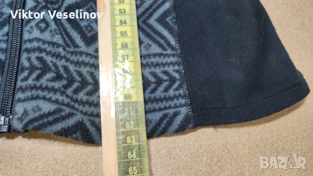 Kari Traa Дамска Поларена Горница Размер S Сива С дълъг Ръкав, снимка 5 - Якета - 52337135