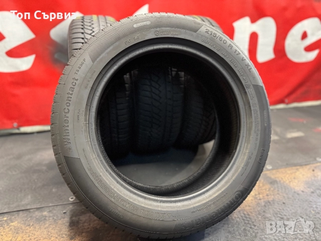215 60 17, Зимни гуми, Continental WinterContactTS850P, 4 броя, снимка 5 - Гуми и джанти - 52182887