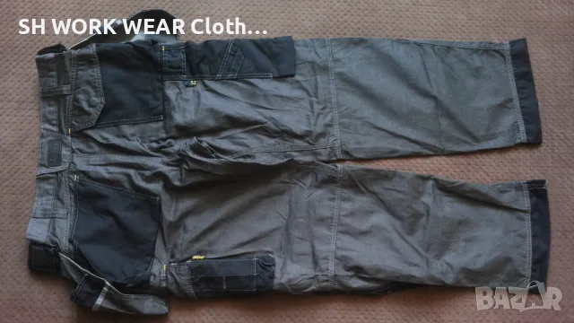 Snickers 3212 DuraTwill Work Trousers размер 52 / L работен панталон W4-244, снимка 3 - Панталони - 47141964