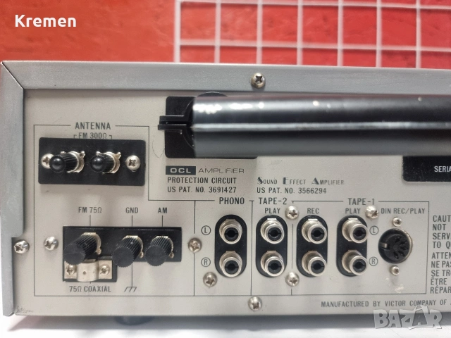 Receiver JVC R-S33, снимка 8 - Ресийвъри, усилватели, смесителни пултове - 53506731