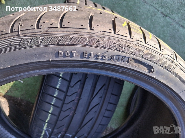 245 35 19 Bridgestone 2бр летни , снимка 5 - Гуми и джанти - 53816145