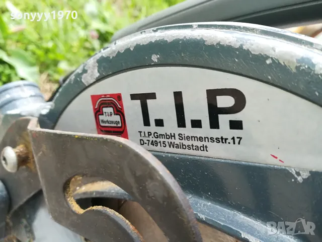 T.I.P. НАСТОЛЕН ЦИРКУЛЯР С ДИСК ОТ ГЕРМАНИЯ 3003251710, снимка 4 - Циркуляри - 49698810