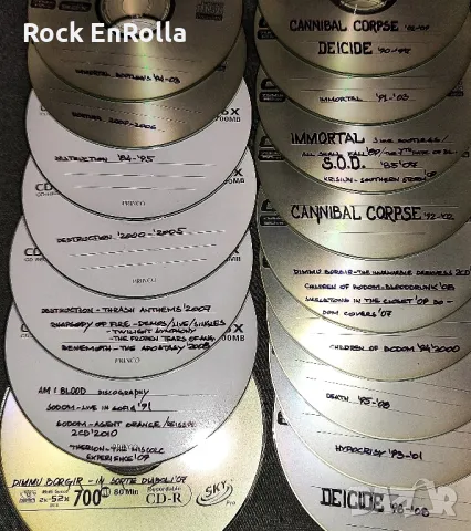CD-R колекция с метъл групи !, снимка 6 - CD дискове - 49803900