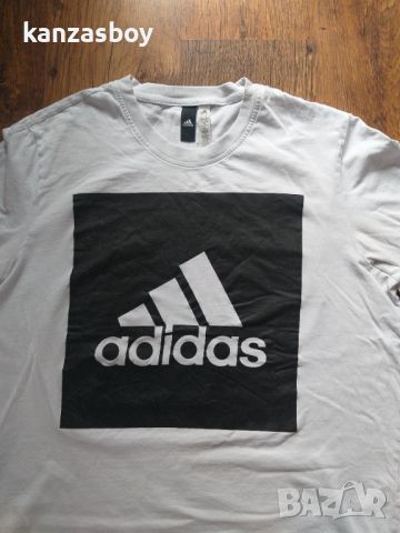 Adidas Ess Biglogo - страхотна мъжка тениска ХЛ, снимка 3 - Тениски - 46145999