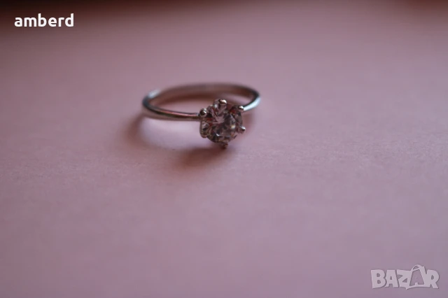 Нежен и стилен сребърен пръстен - модел PLR023, снимка 9 - Пръстени - 51375616