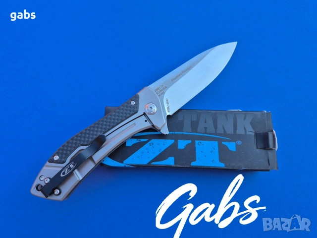 Сгъваем нож Zero Tolerance ZT0801,Todd Rexford, снимка 2 - Ножове - 53829756