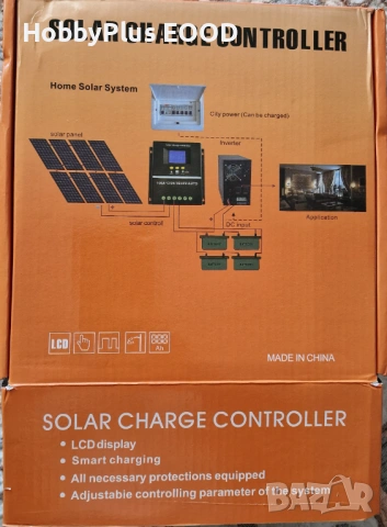 100A HTTP контролери за зареждане от соларни панели, снимка 9 - Соларни лампи - 53357801