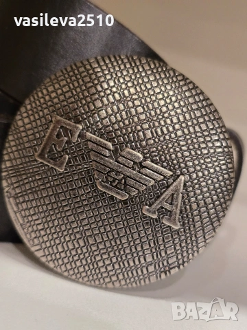 Giorgio Armani оригинален мъжки колан от естествена кожа , снимка 4 - Колани - 53891083