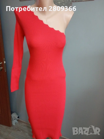 рокли от финна мека плетка без размери, снимка 6 - Рокли - 53377433