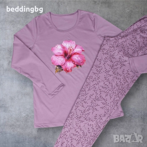 #Дамска #памучна #пижама , снимка 2 - Пижами - 32960690