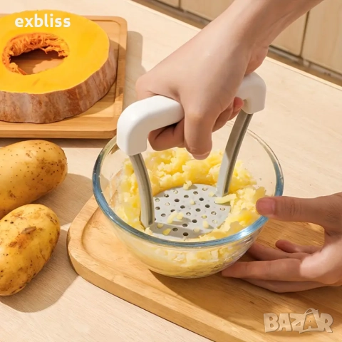 Ръчна преса за пасиране на плодове и зеленчуци, снимка 2 - Прибори за хранене, готвене и сервиране - 51694401