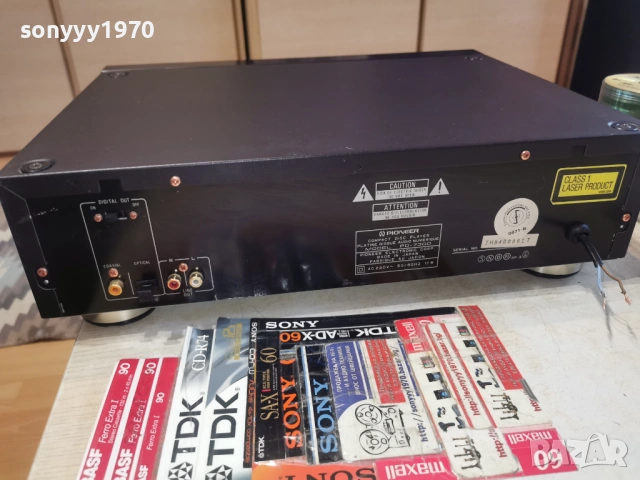 PIONEER PD-7300 CD PLAYER MADE IN JAPAN 1503261016, снимка 5 - CD дискове - 53844033