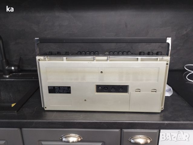 ITT RC 6600 - радио касетофон, снимка 11 - Радиокасетофони, транзистори - 45285668
