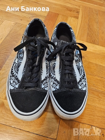 ​Vans Old Skool Bandana Skull – Оригинални кецове №43 (28 см)