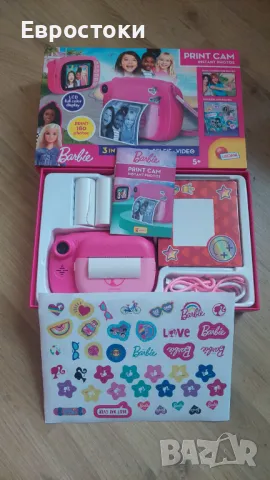 Lisciani Barbie Print Cam Моментална камера Barbie 3 в 1за деца от 5 години, снимка 8 - Образователни игри - 47068025