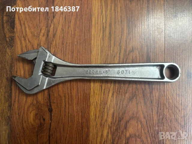 Раздвижен ключ Bahco Sweden, снимка 2 - Ключове - 51374242