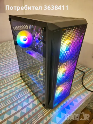 Геймърски компютър гаранция/i5 9400f 16GB,GTX 1080 8GB, 128GB SSD HDD 1TBB, снимка 5 - Геймърски - 48345871