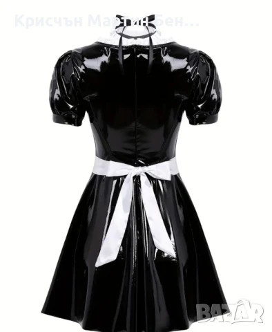 комплект Камериерка +чорапи подарък , снимка 2 - Корсети, бюстиета, топове - 44100728