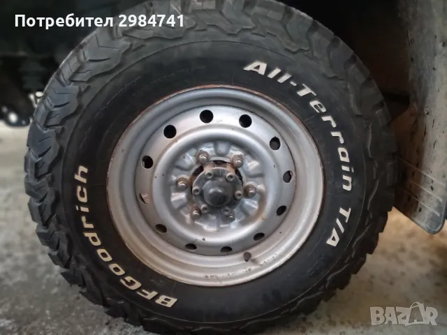 bfgoodrich trail terrain t/a ko2 lt 235/75r15 104/101s, снимка 1 - Гуми и джанти - 47138105