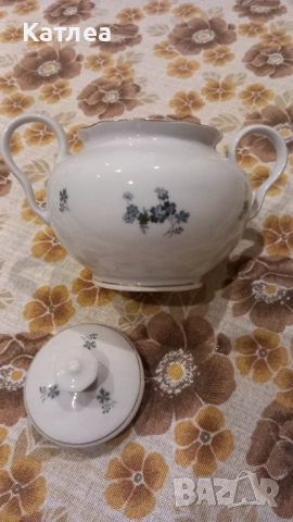 Порцеланова захарница , снимка 5 - Сервизи - 53621298
