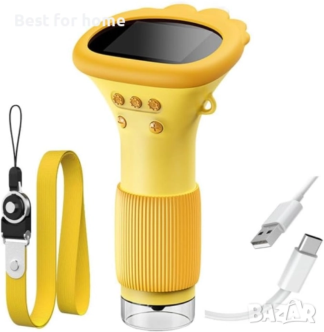 1000x цифров микроскопи за деца, 2-инчов екран  и копче за регулиране