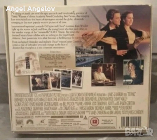Titanic Collectors Box Edition VHS Set with Postcards And 35mm Film, снимка 2 - DVD филми - 53666679