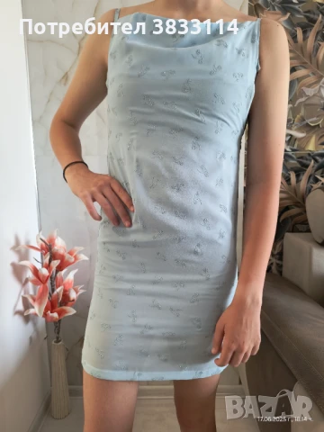 Къса елегантна рокля - нова