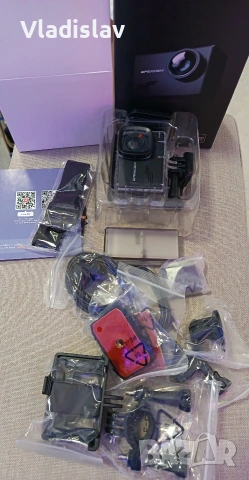 Apexcam M80 PRO Екшън камера с тъчскрийн, снимка 7 - Камери - 53993410