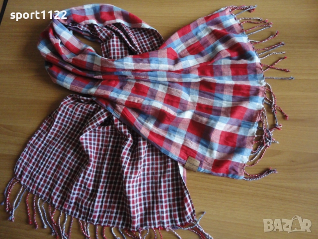 Pepe Jeans/нов шал/100% памук, снимка 3 - Шалове - 52133350