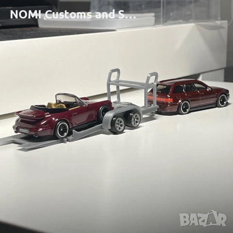 Hot Wheels Porsche 911 Turbo & Audi Rs2 Avant, снимка 8 - Коли, камиони, мотори, писти - 52535266